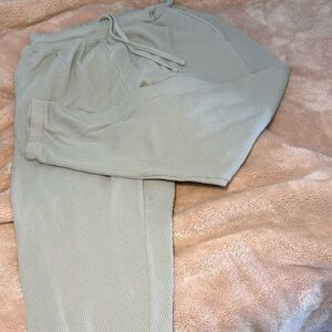 SKIMS Women's Pajama Pants in Sage Gray